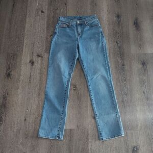 Levi's Straight Leg High Rise Jeans Size 27